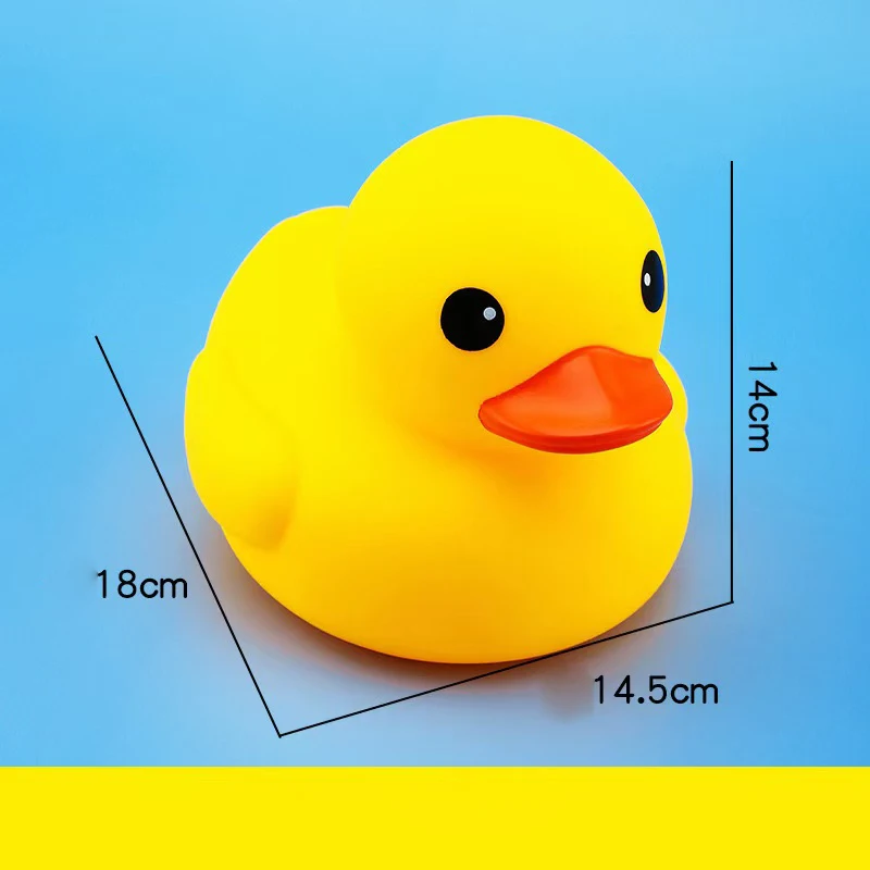 Giant Rubber Yellow Duck, Rubber Duck Family Small and Large and Giant Duck Toys for Shower Birthday Beach Summer Pool Party Fav image 3