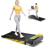 ‌Treadmill, Walking Pad 10km/h 2.5CH, 9% Incline, Electric, 40cm XL Deck, 130kg Capacity, Smart Control. Perfect for Home/Office