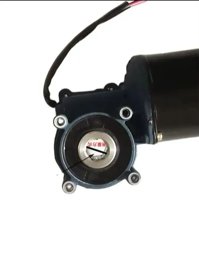 12V 24V 120W Hexagonal Hole Rotary Tiller Fertilization Seeding Motor DC Permanent Magnet Fertilizer Box for Garden Farming