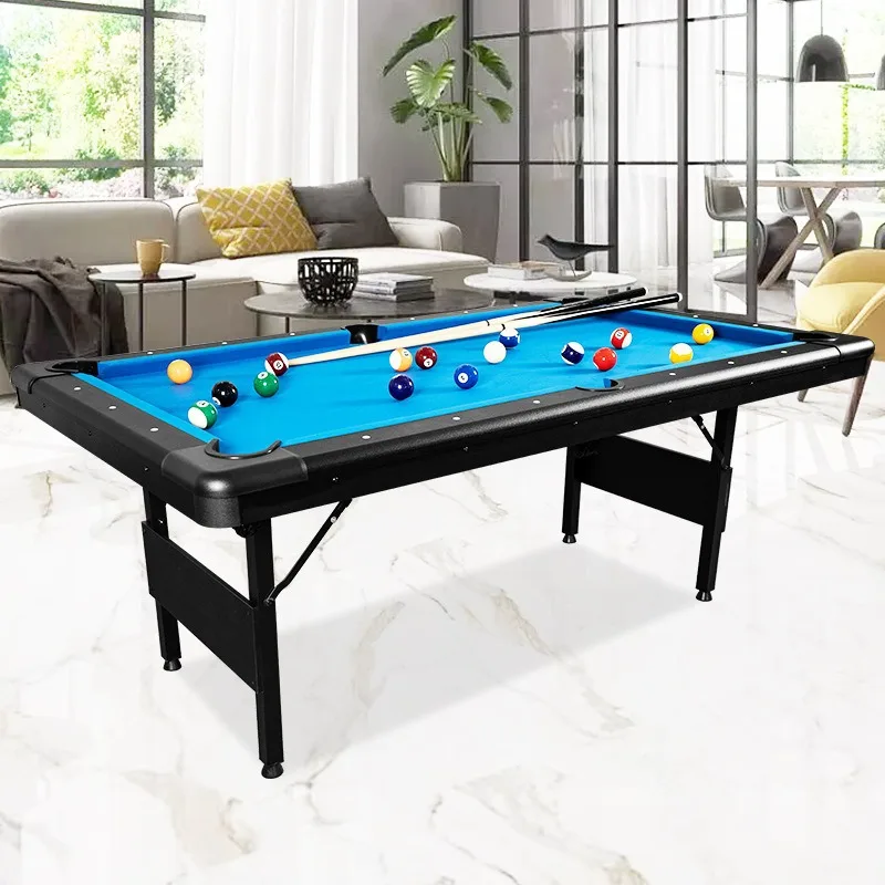 Indoor household 6-foot/7-foot folding billiards table without installation, household billiards table collision table