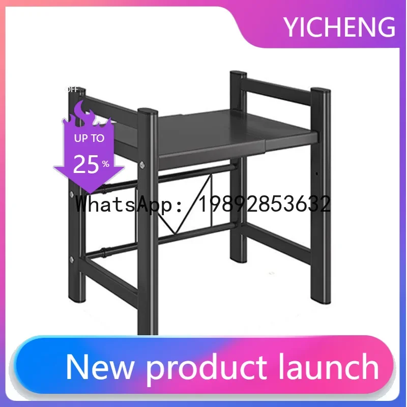 a23 kitchen microwave oven rack desktop multi-layer extendable rice cooker storage shelf