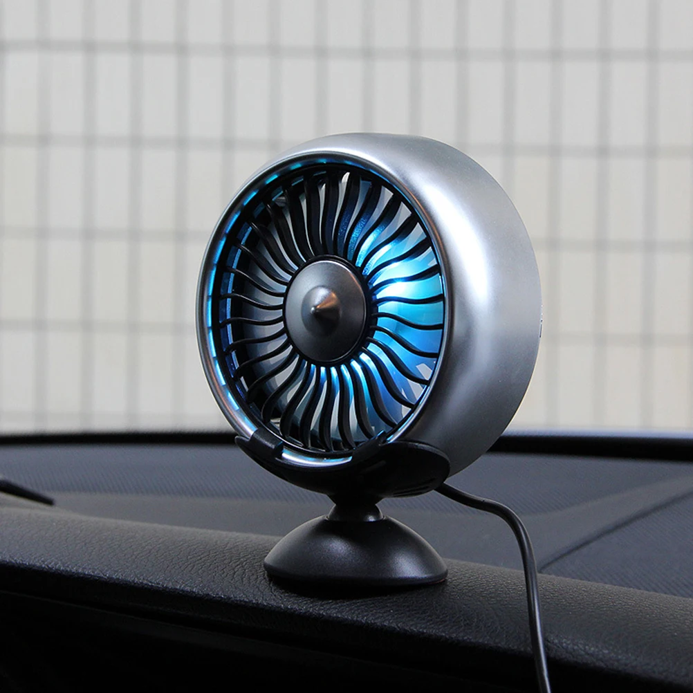 

Car USB Mini Fan 3 Speeds Quiet Home Office F102 Dashboard Air Cooling USB Interface Durable Reliable Computer Peripheral