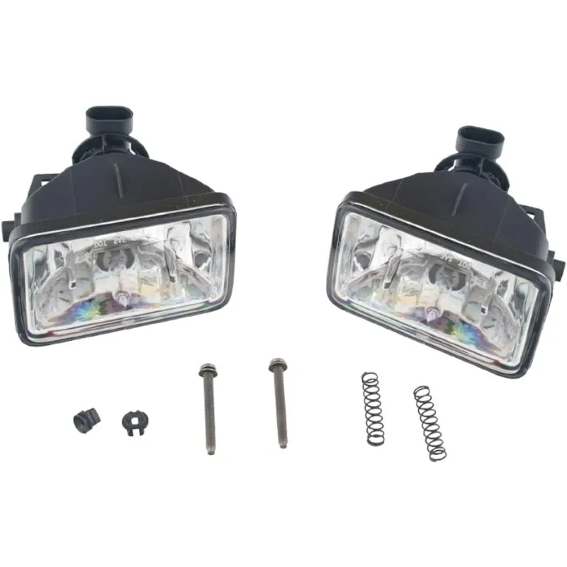

compatible with 2017-2018 F250 F350 SuperDuty Clear Driving Fog Lights Lamps (With LED Bulbs)