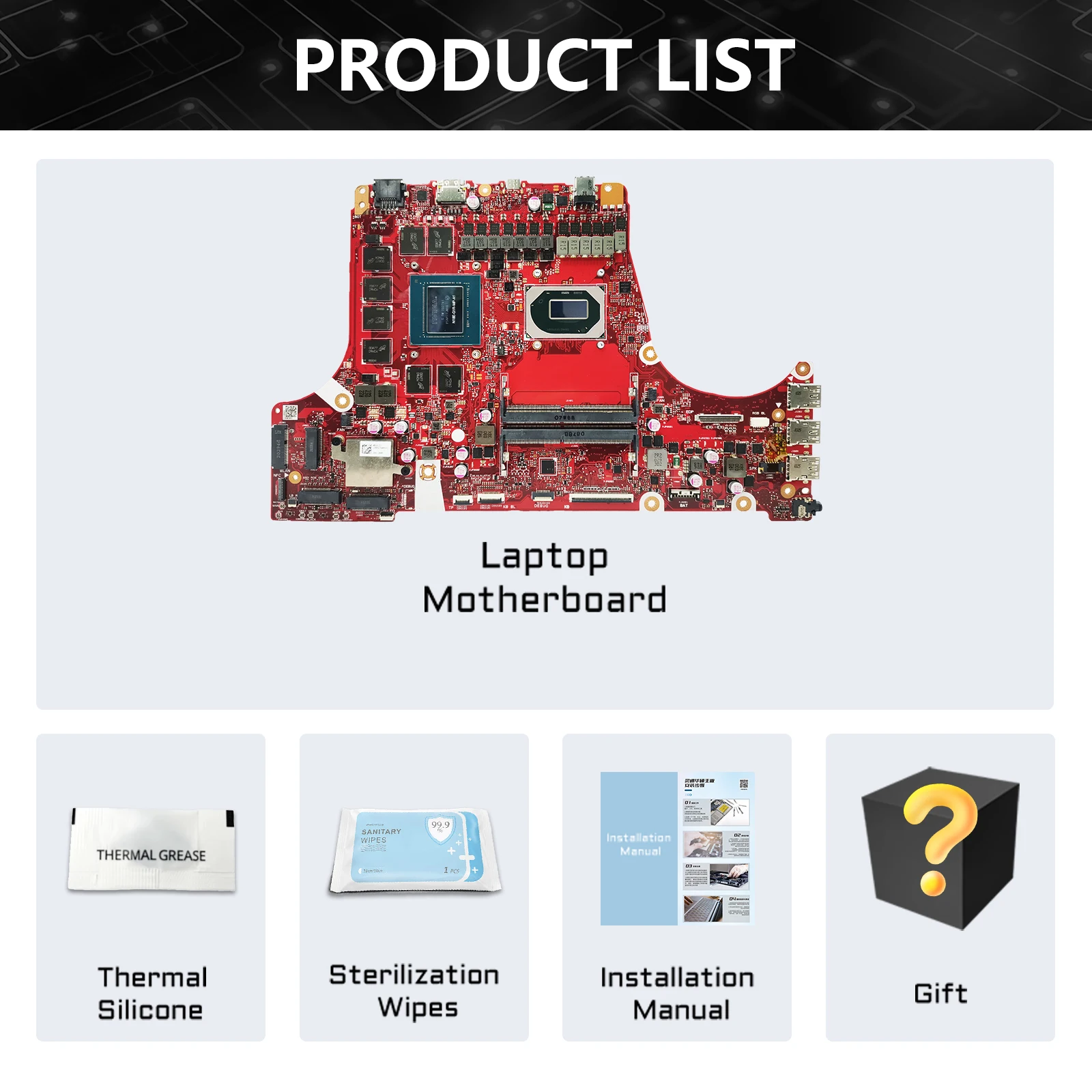 G532LWS G732LWS Mainboard For ASUS G512LV G512LW G512LWS G512LU G712LV G712LWS G712LW G712LU GL512L GL712L Laptop Motherboard