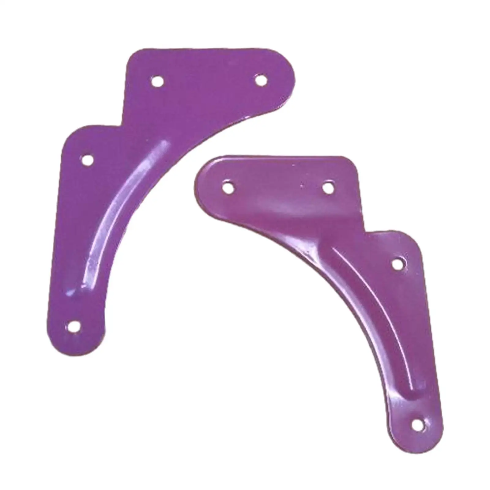 2Pcs Step Ladder Reinforcement Fixing Sheet for Engineering Ladders Purple