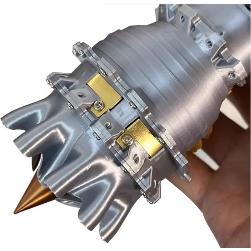 محرك الطائرات Trent900 محرك توربيني نموذج سطح المكتب الديكور 21 سنتيمتر لعبة البداية الكهربائية لهدية عيد ميلاد الأطفال