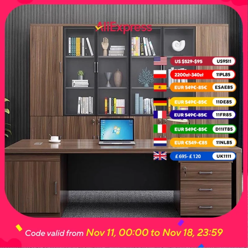 

Modern Drawer Gaming Computer Table Office Study Home Wooden Gaming Computer Desks Storage Writing Biurka Komputerowe Furniture