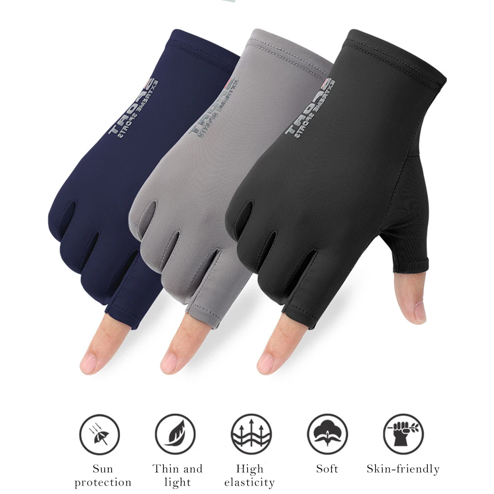 Quick Dry Bicycle Gloves For Cycling Men\'s Half Full Finger Gloves Mtb Bike Riding Gloves Anti-Slip Motorcycle Driving Glove