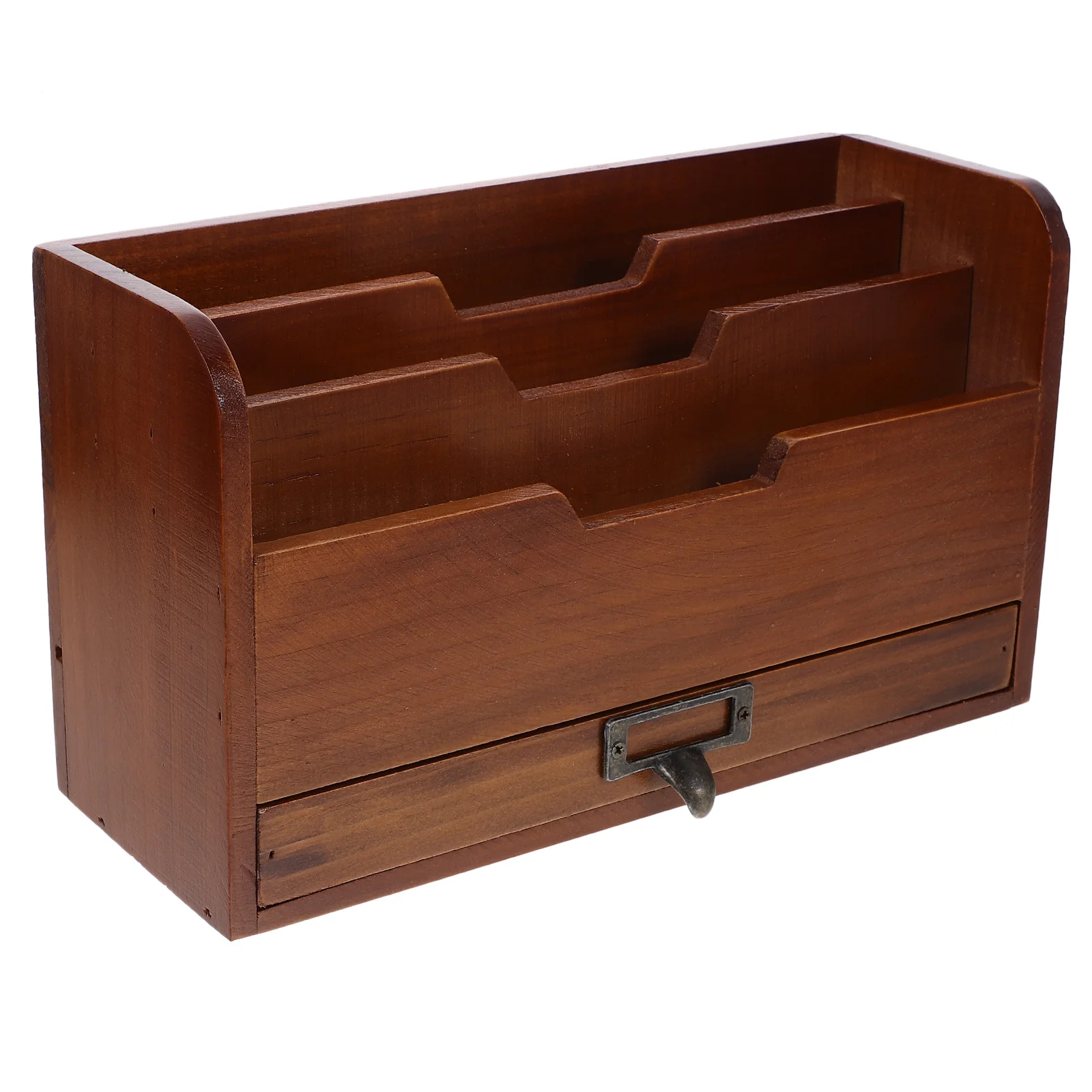 سطح المكتب منظم قرطاسية صندوق تخزين حامل قلم سعة كبيرة لمكتب المنزل مكتب متعدد الشبكات مقصورة الرف