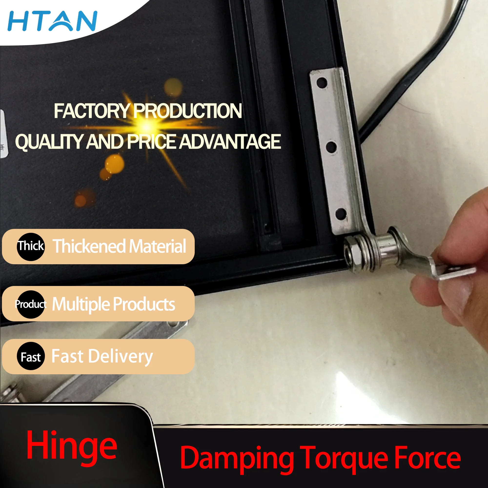 (2 sets)Stainless Steel Arbitrary Damping Shaft Torque Hinge Stop Industrial Instrument Equipment Damper Flipping