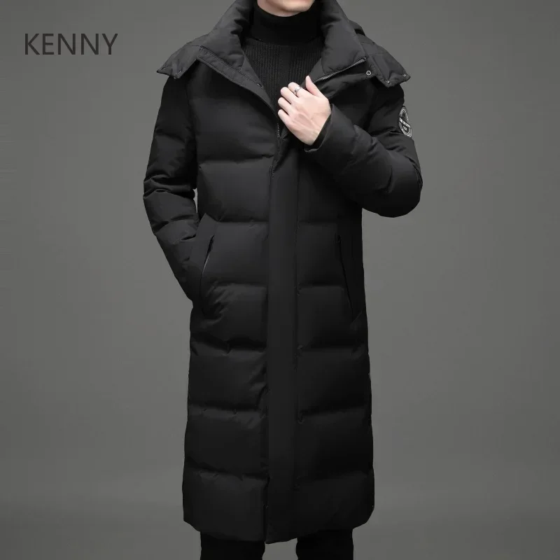 Men Long Padded Down Jacket Duck Down Padding Male Winter Brand Man Jackets Men's Clothing Coats for Men Casual Man Sack