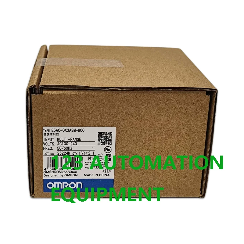Autentico nuovo Omron E5AC-CX3ASM QX3ASM RX3ASM PR2ASM-800 804 808 Regolatore di temperatura Interruttore Morsettiera a vite Tipo