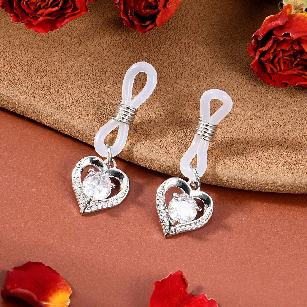 Adjustable Fake Nipple Rings, Non-Piercing Nipple Dangles