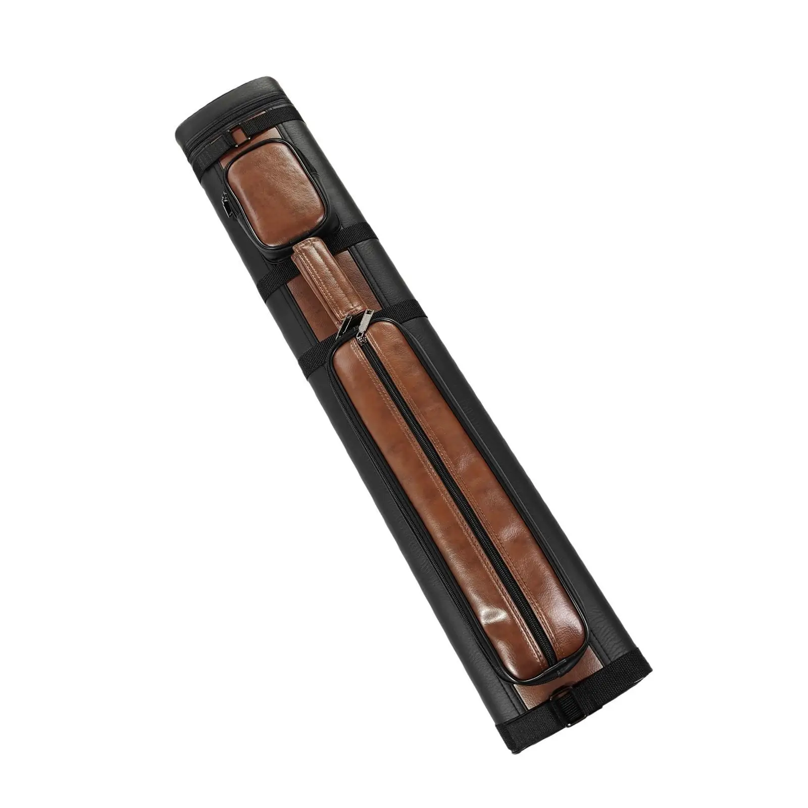 

Pool Cue Case, Billiard Pool Cue Carrying Bag Soft for 1/2 Snooker, Zipper 4 Holes Storage Box Billiard Stick Storage