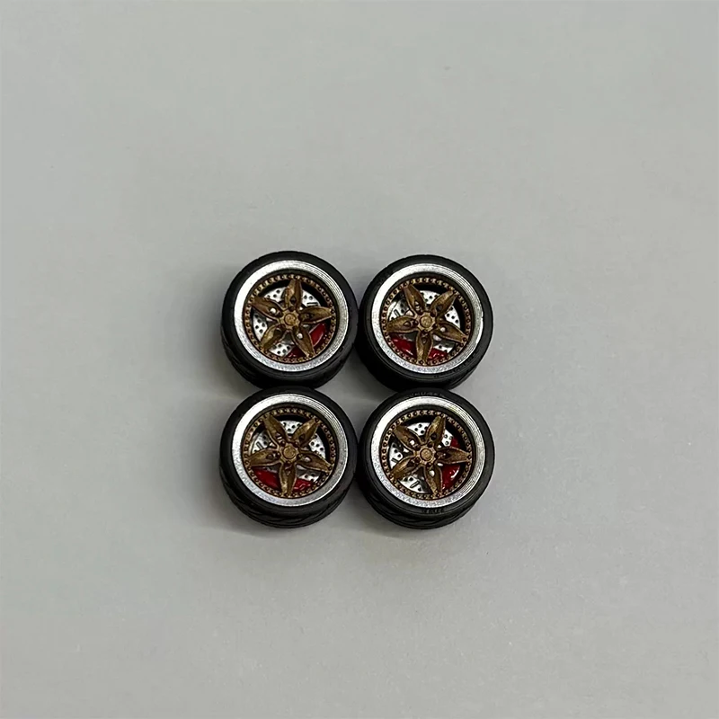 1:64 Dynamic Bearing Hub Diameter 9.7mm/10.2mm/10.5mm/10.9mm Suitable for Car Model Modification Accessories view 3