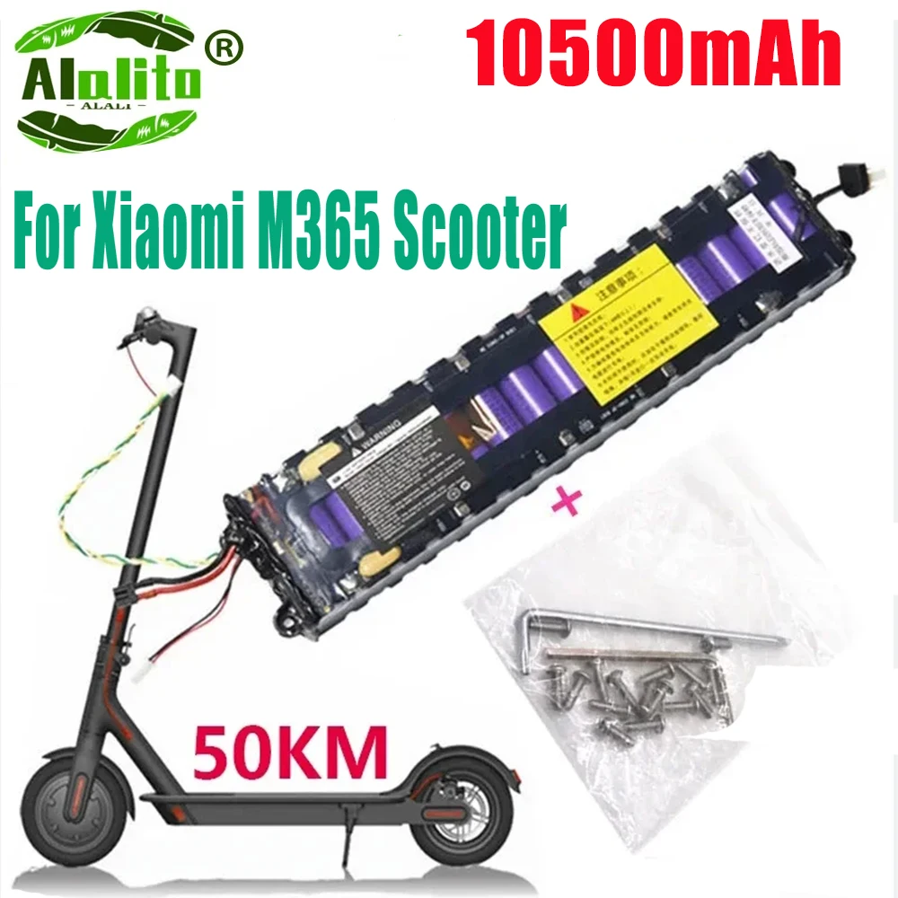 36V 10.5Ah Scooter Battery Pack for Xiaomi Mijia M365, Electric Scooter, BMS Board for Xiaomi m365 For Xiaomi M365 Battery