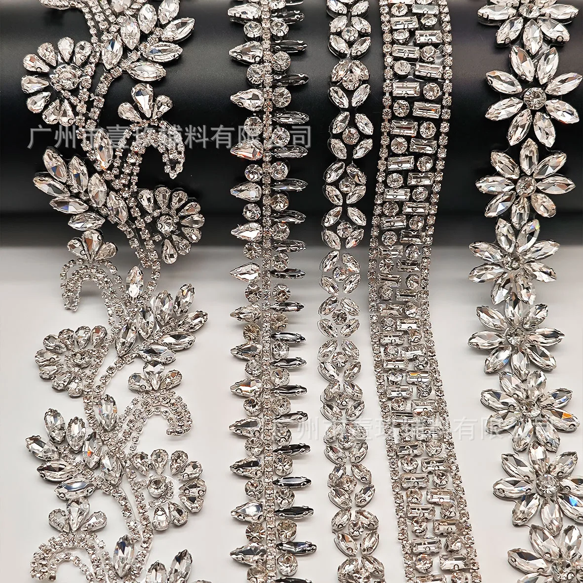 

Bedazzle отделка стразами, горячая фиксация, клейкий узор, хрустальная цепочка в форме нижнего листа, ремонт своими руками, железная лента со стразами, чтобы приклеить