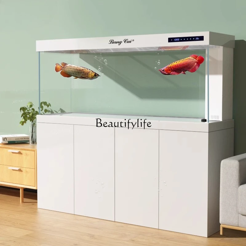 

All-Aluminum Home Arowana Fish Tank Living Room Intelligent Ecological Large Floor Standing Bottom Filter Aquarium