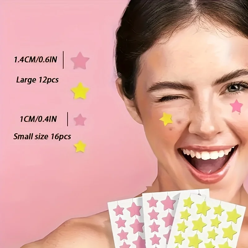 216 قطعة تغطية عيوب غير مرئية، مناسبة لجميع أنواع البشرة