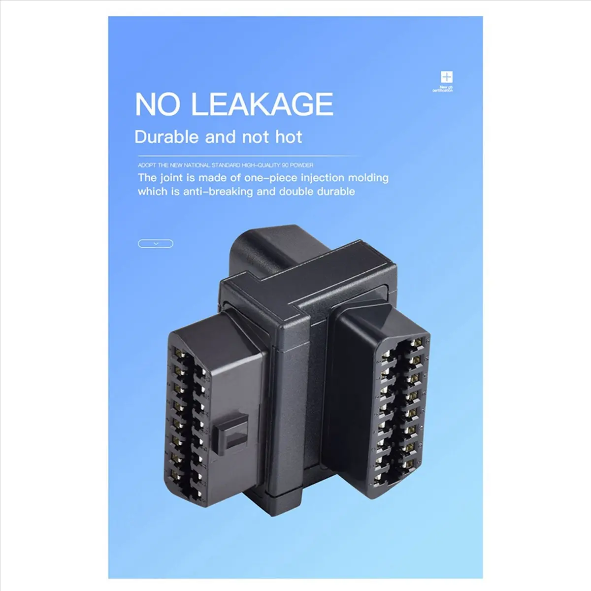 [On Sale]Car Mini OBD2 One Minute Two Extension Cable Automotive Universal 16-Pin Core Splitter Connected to Obd Devices(B)