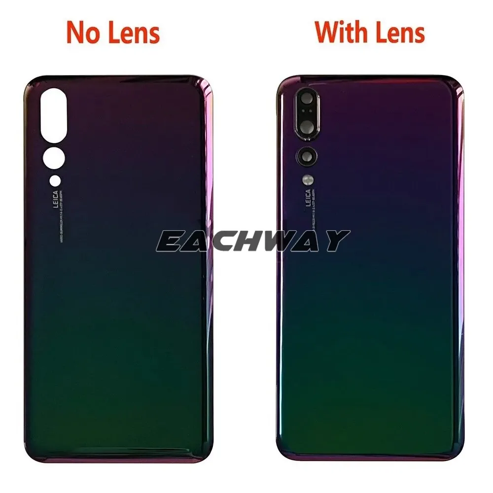 Back Glass For Huawei P20 Pro Battery Cover with Camera Lens Rear Housing Door Case For Huawei P20 Battery Cover