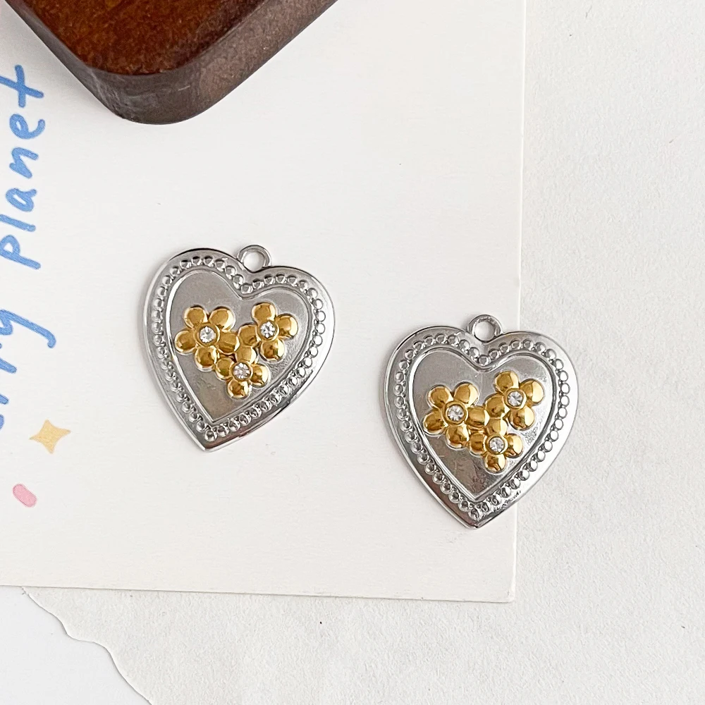 

Сердечный дизайн 30 шт. 20*22 мм DIY кулон/форма сердца/подвески из нержавеющей стали/фурнитура и компоненты для ювелирных изделий/ручная работа # 195837