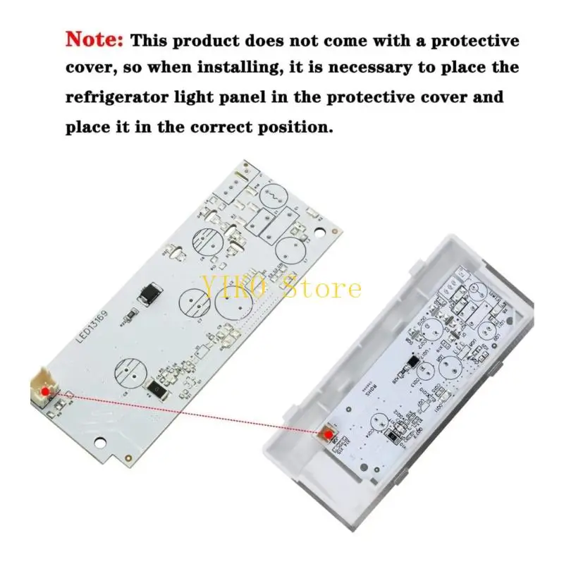 K32C Refrigerator LED Light Driver Board W10515058+W10515057 Refrigerator Repait LED Light Plate Replacement