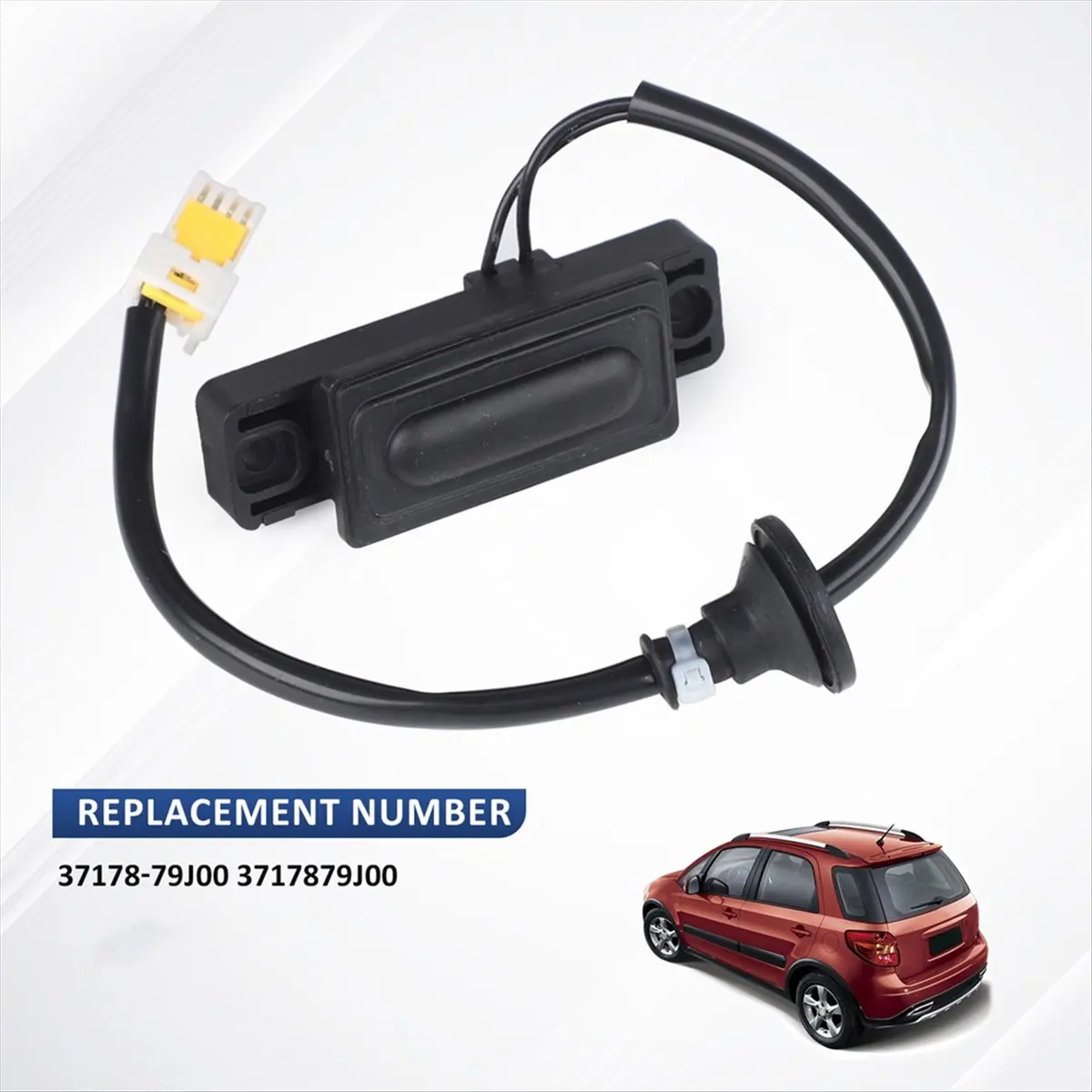 Compatible 1PC Trunk Opening Switch Button for SX4 Hatchback 3717879J00 37178-79J00 Trunk Boot Release Switch