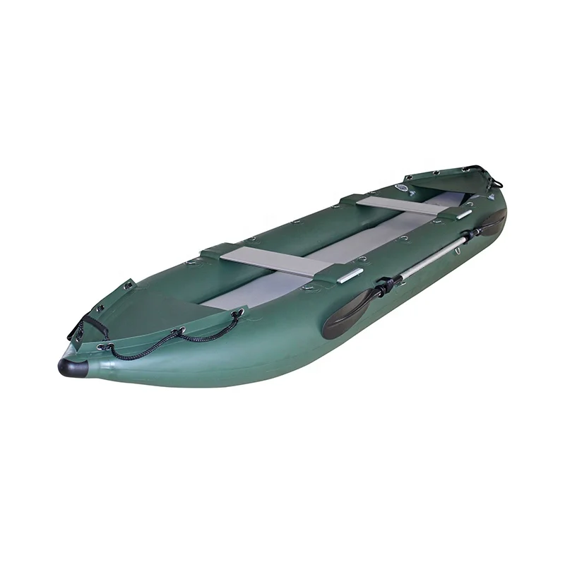 New China PVC Full Drop Stitch Fishing Aluminum Seat Water Canoe Inflatable Kayak Rowing Boat