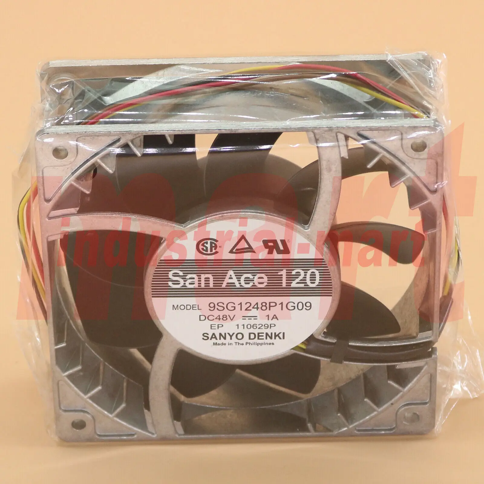 New For SANYO 9SG1248P1G09 48V cooling fan