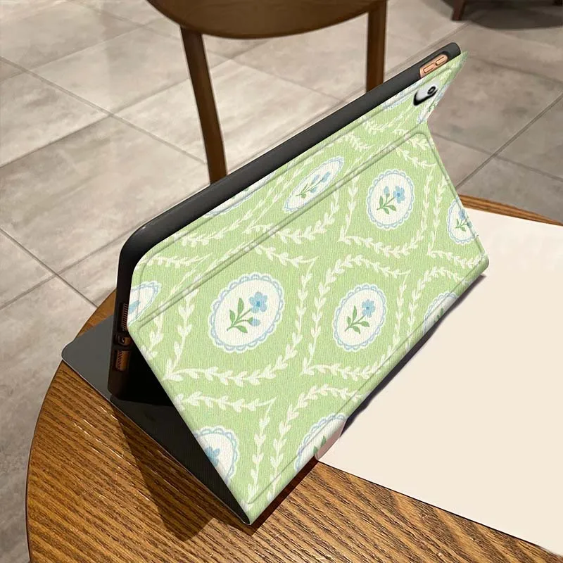 Kreatywne wzory kwiatowe na etui na iPada Pro 7 8 9 Gen 2 11 13 5. 6. 10. 11. generacji M5 M4 12.9 10.9 10.2 cala 2024 2025