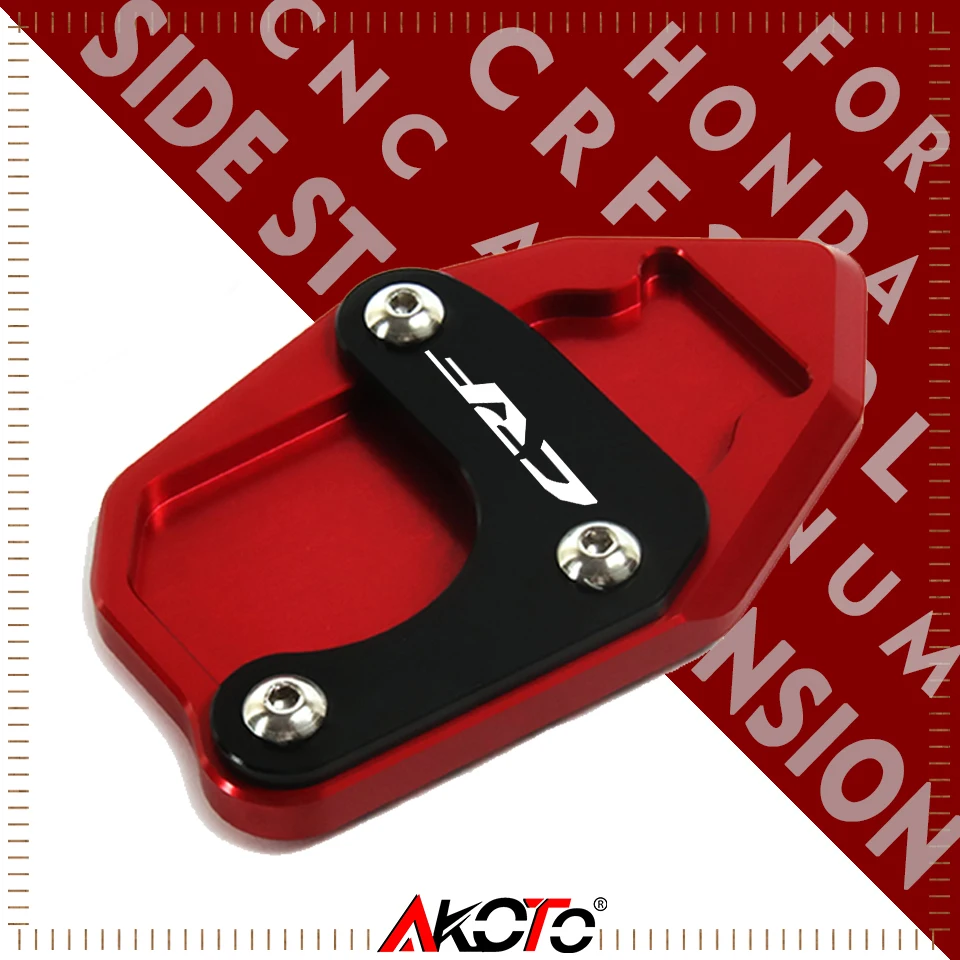 

For Honda CRF300L CRF 300 L CRF 300 Rally 2020 2021-2024 Kickstand Extension Plate Foot Side Stand Enlarger Pad Support Plate