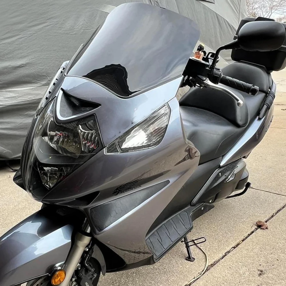 for Honda Silverwing 600 Windscreen GT400 GT600 Silver Wing GT 400 Windshield Front Glass Wind Deflectors Motorcycle Accessories