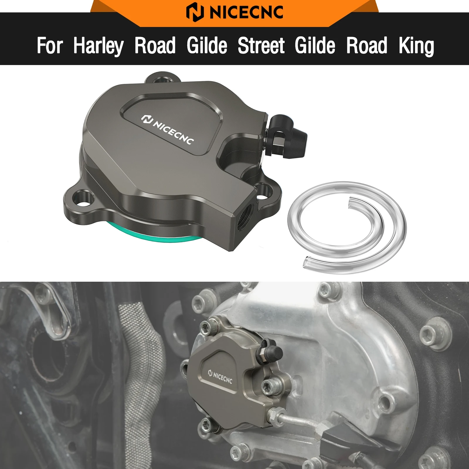 

For Harley Street Glide FLHX 2017-2020 Clutch Slave Cylinder Road Glide FLTRX Special FLTRXS Road King FLHR FLHRXS Electra Glide