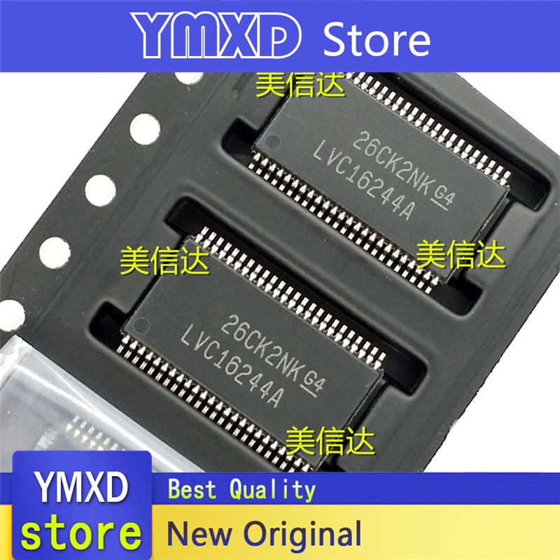 10 개/몫 새로운 원본 SN74LVC16244ADGGR LVC16244A 패치 TSSOP48 재고 있음