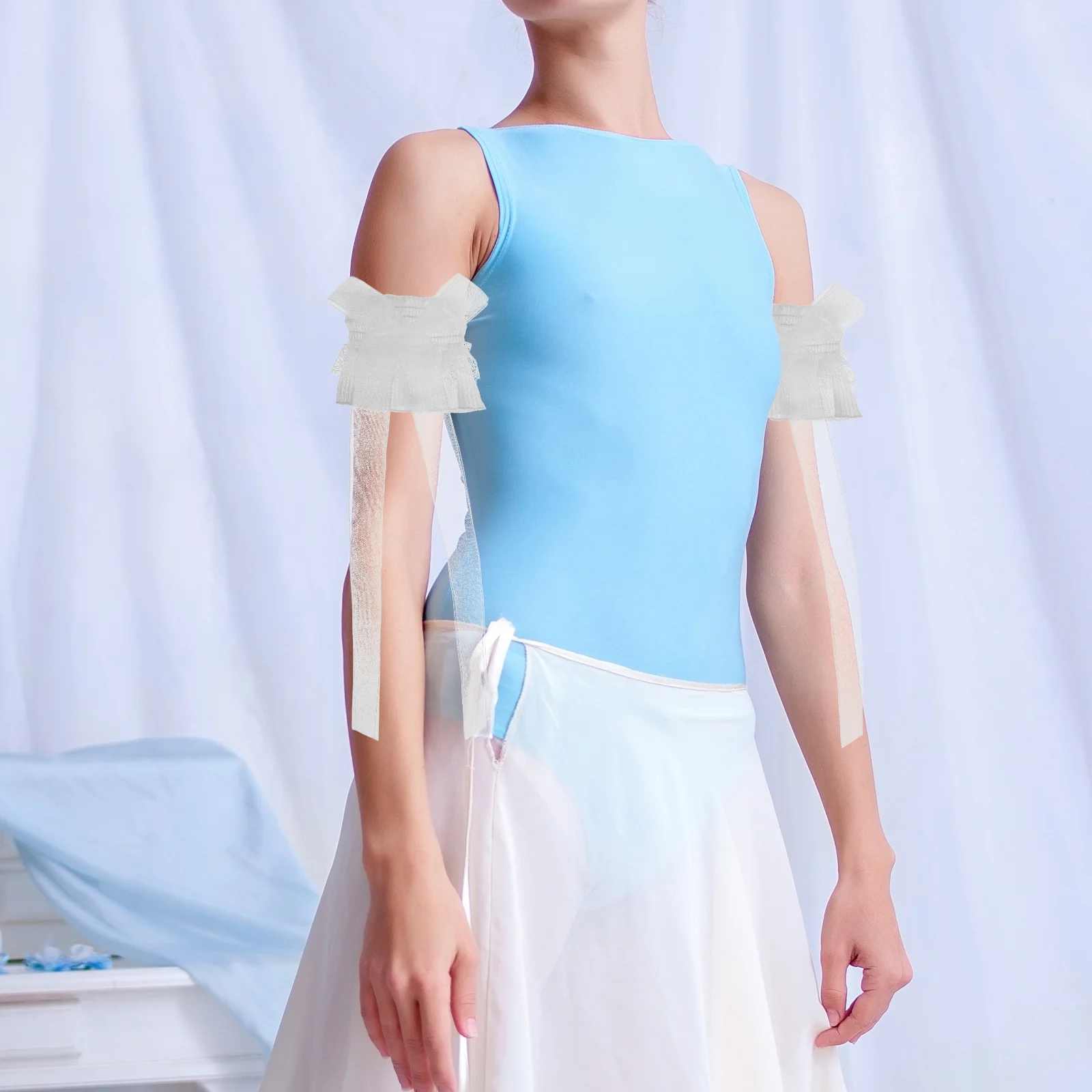 1 زوج الدانتيل أصفاد للذراع القوس قابل للتعديل المرأة العلوي أصفاد للذراع لوليتا فساتين تأثيري الزفاف ملابس رسمية اليد الزخرفية