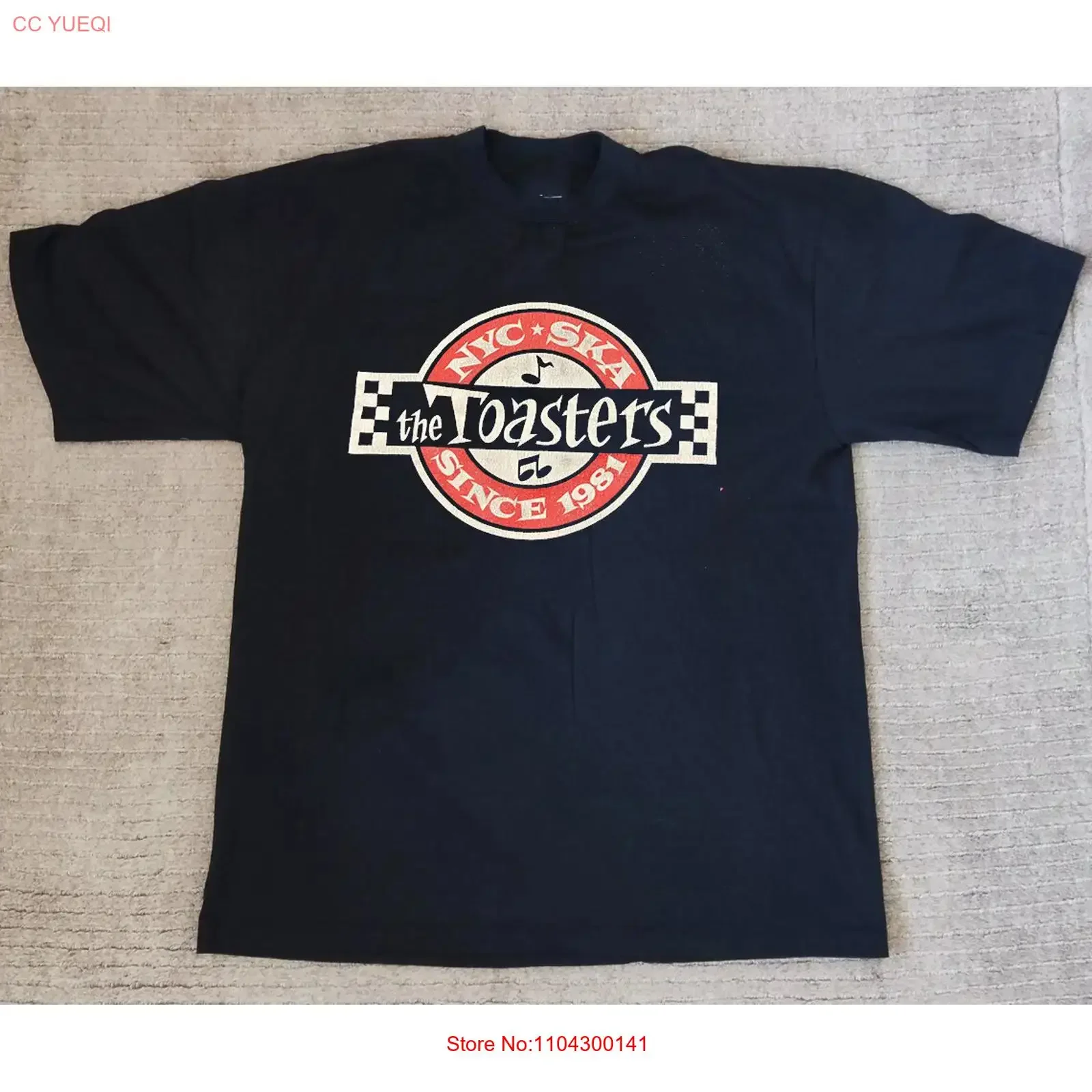The Toasters Band NYC SKA Logo T Shirt Full Size S 5XL vintage Washed Unisex graphic Breathable Soft Versatile homme Stylish