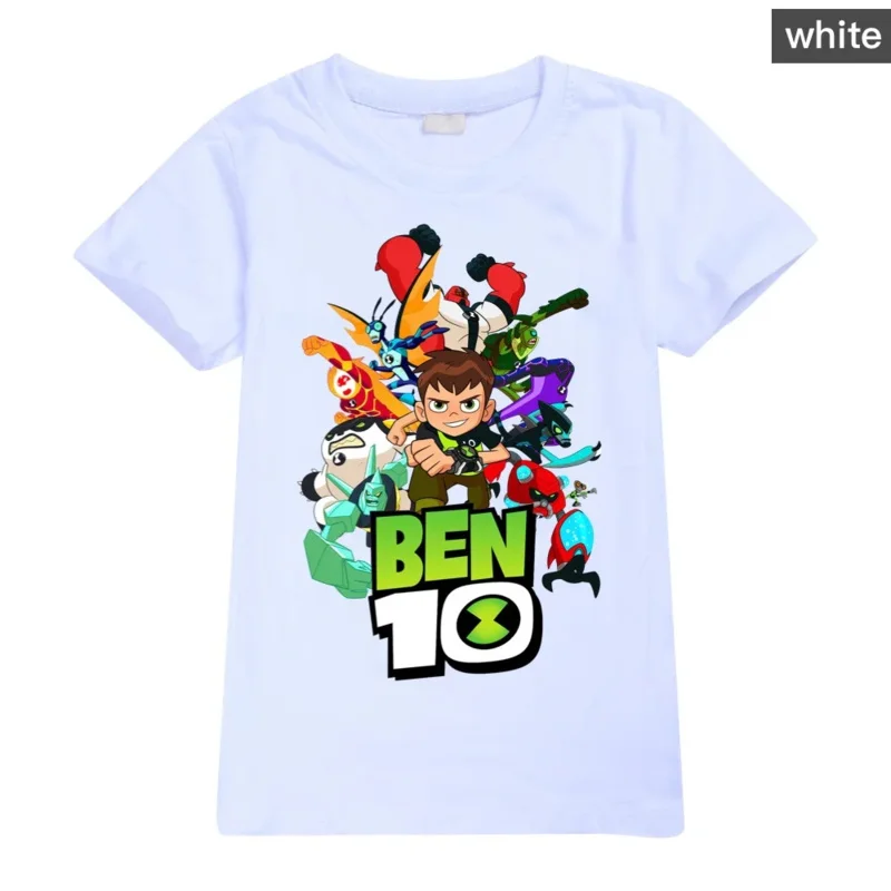 Kaos AIAI 2025 untuk / Anime B-benning 10 Kartun Print Kaos Anak Lucu Anak Laki-laki Perempuan Pakaian Umum Musim Panas Bayi T