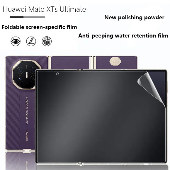 

Anti-Spy Screen Protector For Huawei Mate XTs Ultimate 5G Anti-peeping Soft Privacy Hydrogel Film Cover For Mate XT Ultimate