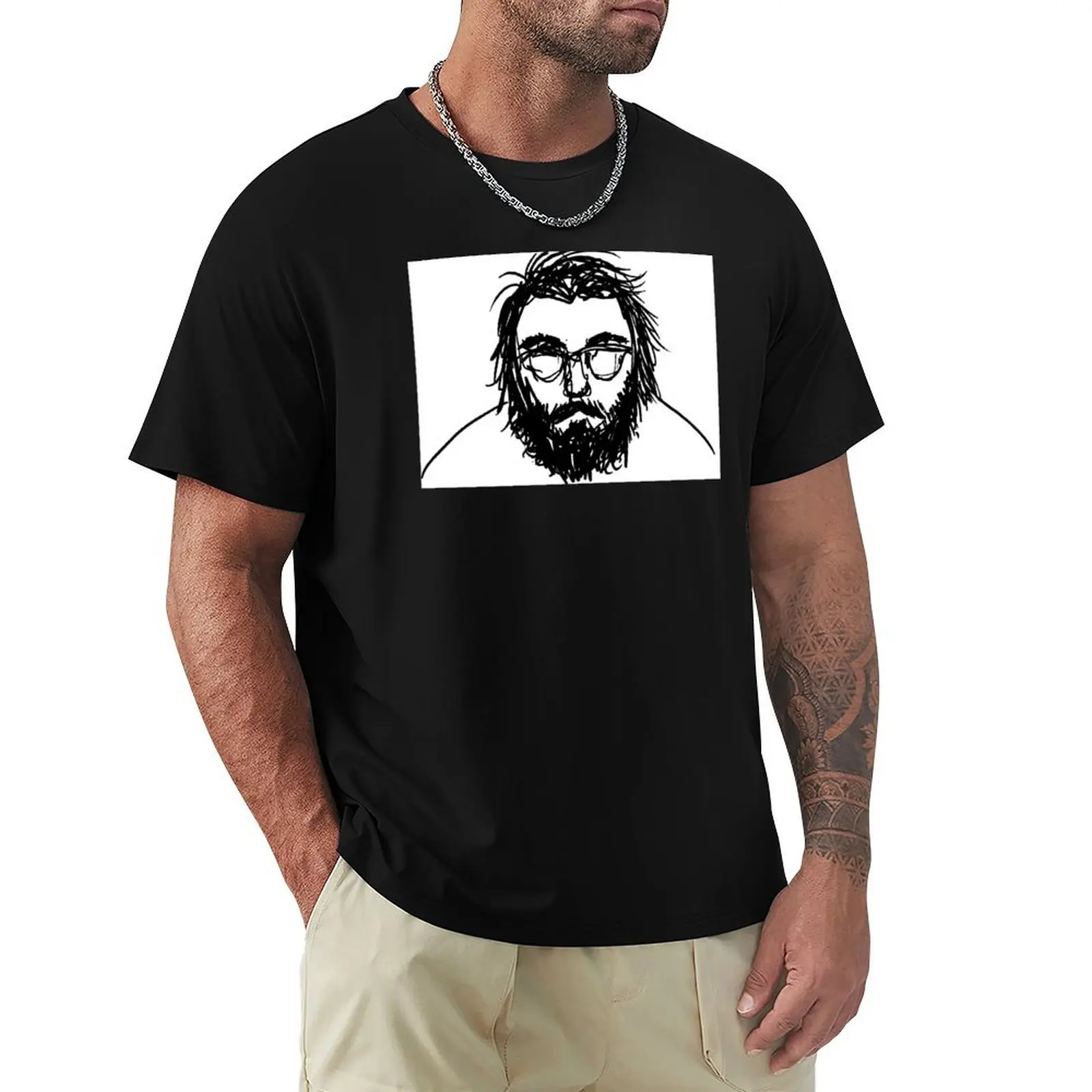 

Mountain Man T-Shirt Simple Print Design T-Shirt