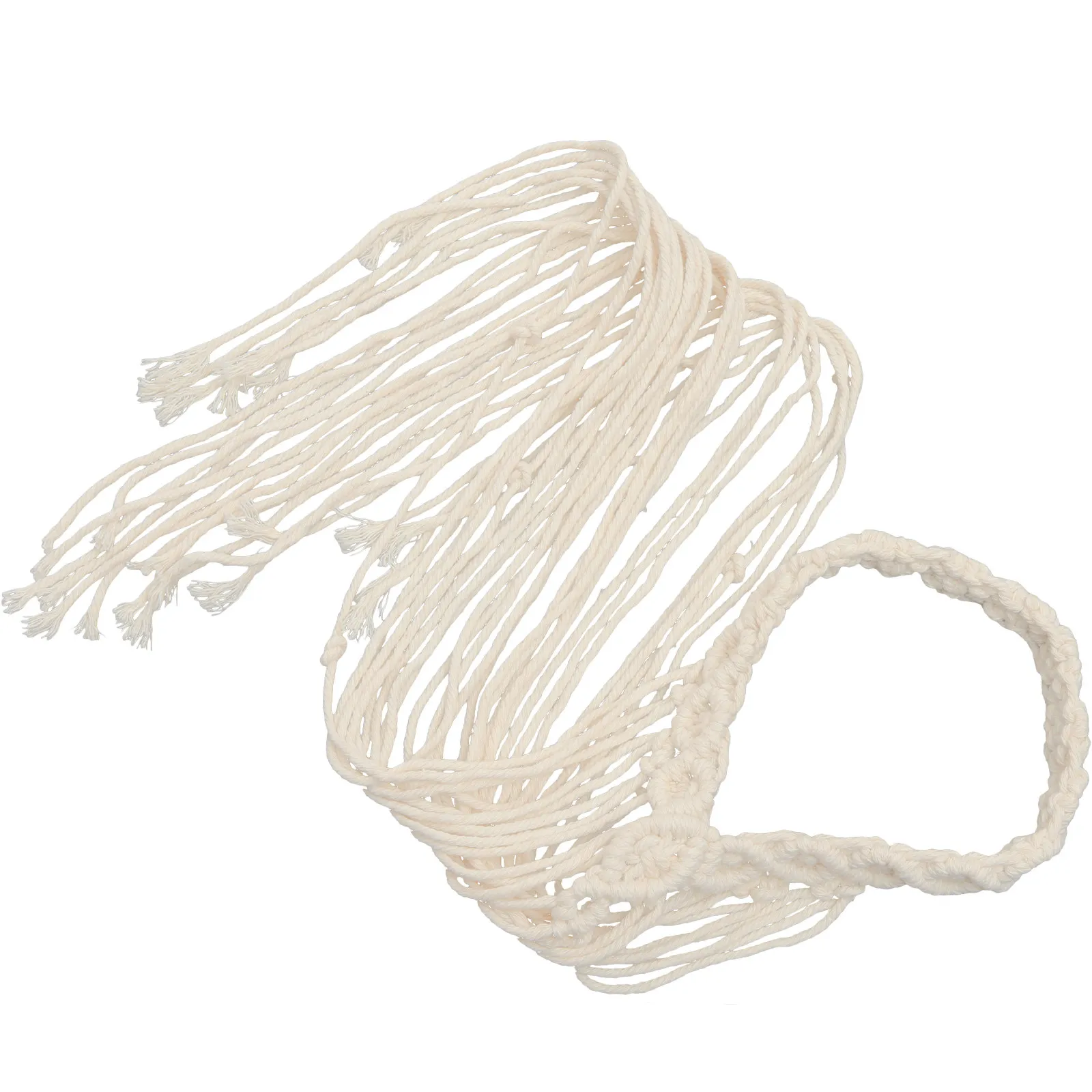 

Macrame Wedding Headband Bridal Handmade Lightweight Bohemian Headpieces Hair Accessories for Women Prom Party