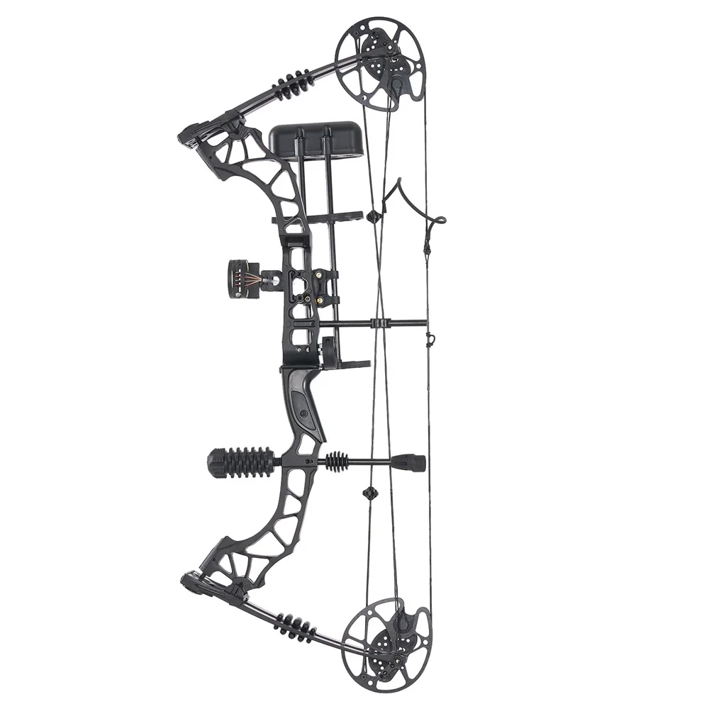 Archery Compound Bow 30-70 Lbs 80% Let Off Adjustable Draw Length Outdoor Hunting Shooting  Professional Bow Accessories