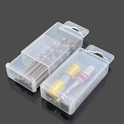 Rectangular Telescopic Box Tool Parts Storage Drill Milling Cutter Box Twist Drill Boxes Tap Accessories Tool Plastic Packaging