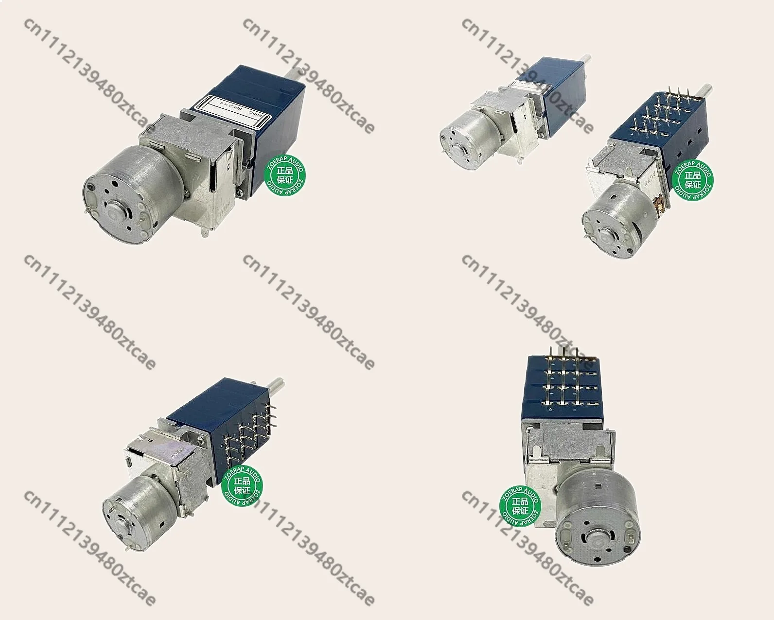 

Quadruple Motor Remote Control Volume Potentiometer 10K 50K 100K for Audio Device