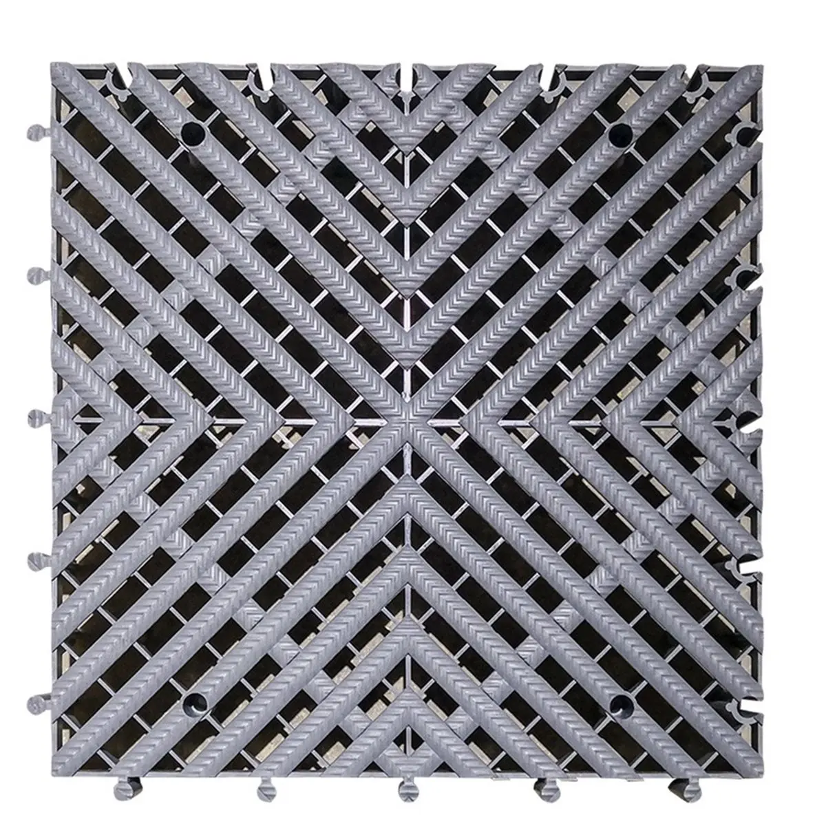 

2 шт. гаражные коврики для мойки автомобиля, напольный коврик, многофункциональный автомобильный коврик для красоты, плитка для балкона, магазина, серый