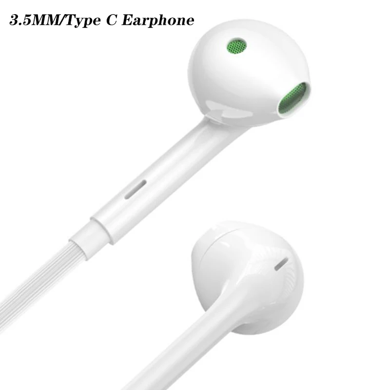 New For OPPO Earphone MH150 Headsets Built-in Microphone 3.5mm/USB C Earphone For Find X7 X8 X5 X2 R17 R15 R19 Pro Reno 12 14 15