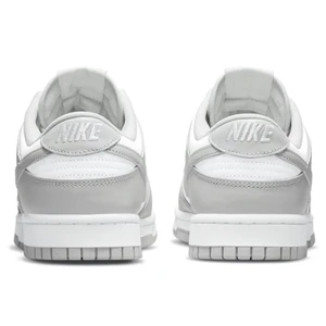 Nike-Dunk Low Classic Skateboarding Shoes for Men and Women, Unisex, Gray and White Tennis 10 Main Sales Nike Shoe - №7