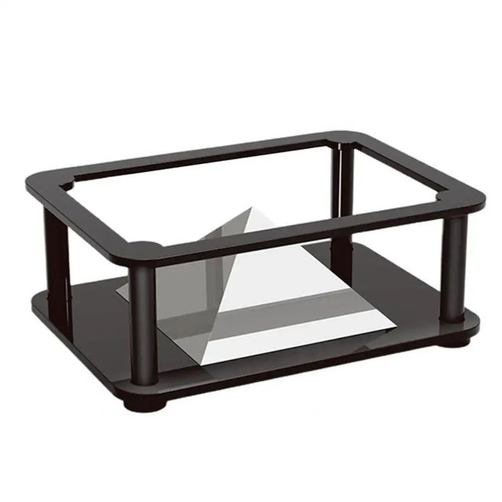 Universal 3D Holographic Display Stand Projector Mini Pyramid Hologram Projection Showcase For Mobile Phone Ipad MV Project F4I6