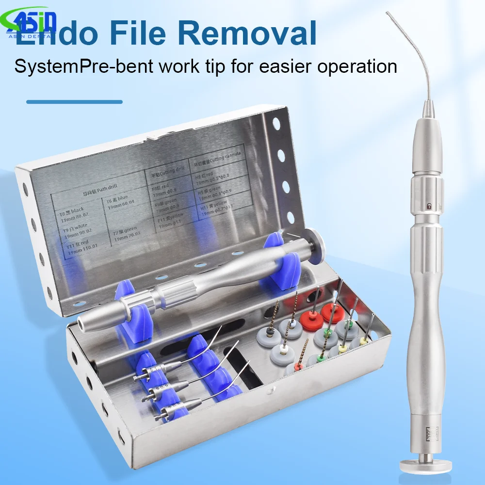 歯根管ファイル抽出器,再利用可能なホルダー,壊れた除去キット,内部システム,新品
