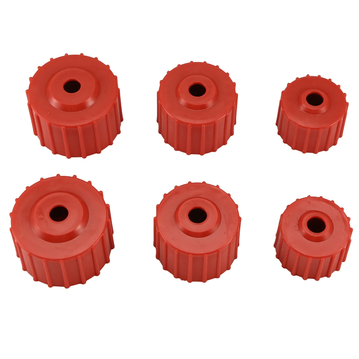 AD11 Limpiadores de tuberías de cobre de 6 piezas, fontanero de tamaño práctico, cepillo de limpieza de tubos para cobre, limpiador de tuberías de cobre (3 tamaños)